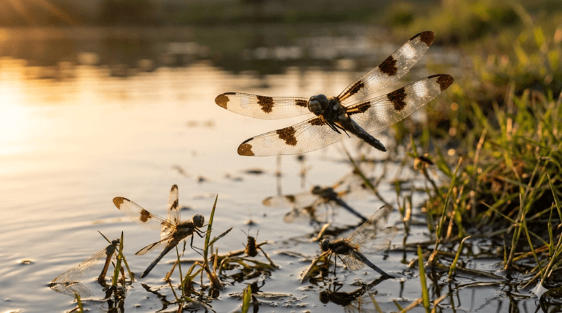 Twelve-spotted Skimmer